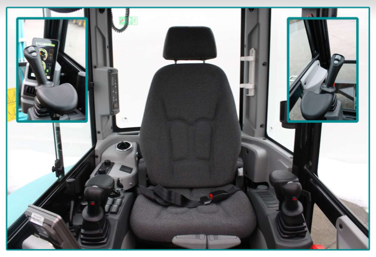 Minibagger Interieur